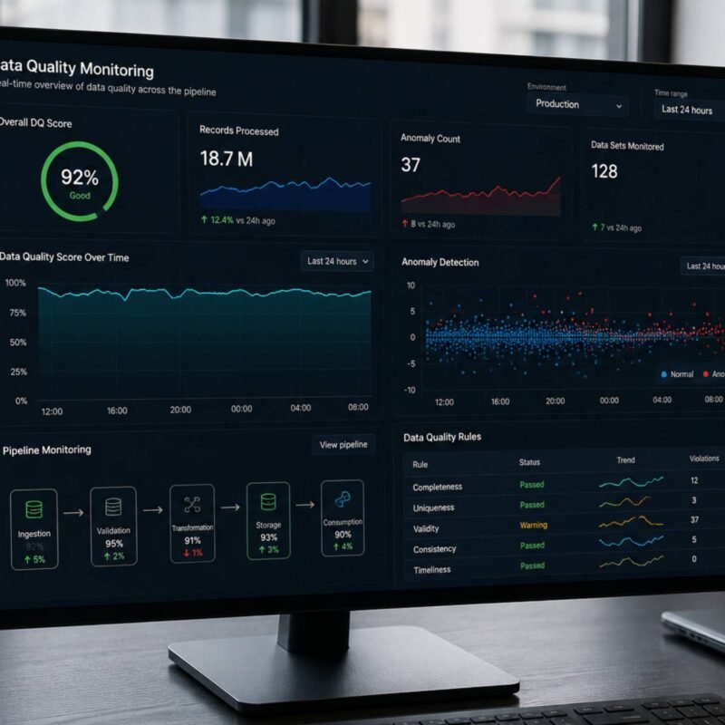 Real-Time Data Quality Monitoring Frameworks